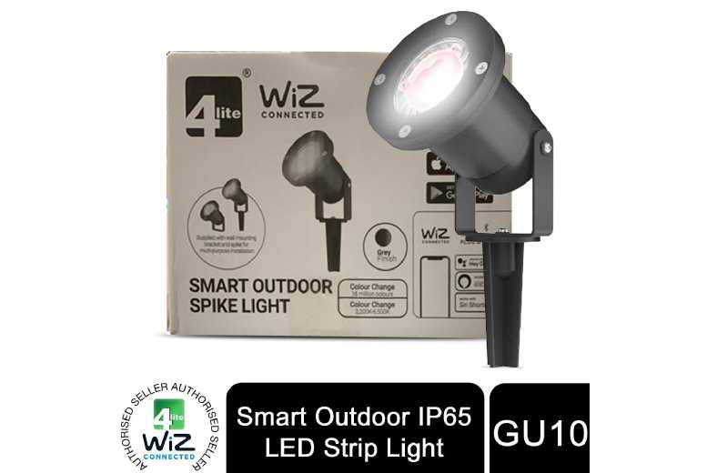 4lite WiZ GU10 IP65 LED Spike Light Deal Price £25.99