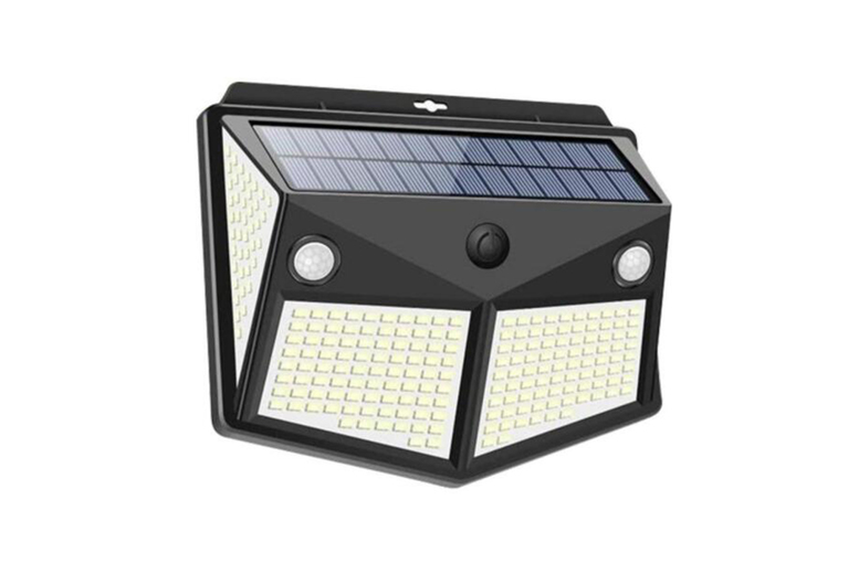 Solar LED Motion Sensor Path & Wall Lights – Waterproof Outdoor, Modern Design | Wowcher