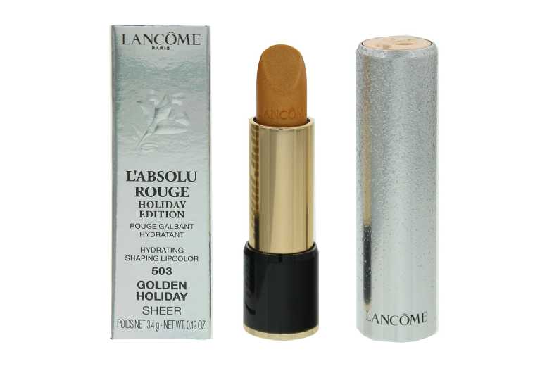 Lanc f4me L’Absolu Rouge Sheer Hydrating Lipstick – Sheer Finish, Moisturising Formula, Holiday Edition | Wowcher