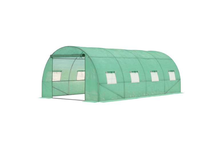 Outsunny Premium Walk-in Polytunnel Greenhouse Storage Shed – Weatherproof Metal Frame, Secure Anchoring, 10ft x 7ft | Wowcher Outsunny Premium Walk-in Polytunnel Greenhouse Storage Shed – Weatherproof Metal Frame, Secure Anchoring, 10ft x 7ft | Wowcher