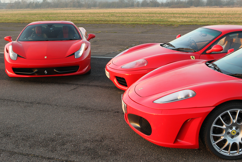 Drivers Dream Days Unisex Supercar Ferrari V8 Driving Experience - 1, 3 Or 6 Laps At 16 Uk Circuits With | Wowcher