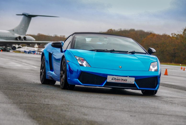 Lamborghini Supercar Driving Experience - 1, 3 or 6 Miles at 20 UK Locations with Drivers Dream Days | Wowcher