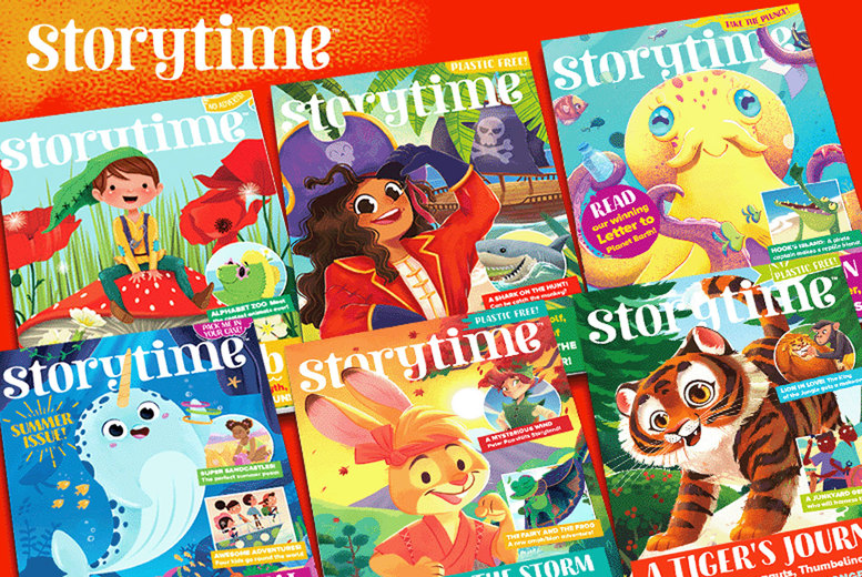 6 Kids Easter Storytime Magazines Deal Price £9.99