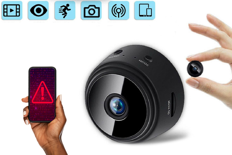 1080p HD Mini WiFi Security Camera