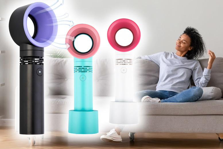 Portable USB Bladeless Fan – Black, Green or White! | Electronics | Offer Price £ 9.99 Portable USB Bladeless Fan – Black, Green or White! | Electronics | Offer Price £ 9.99