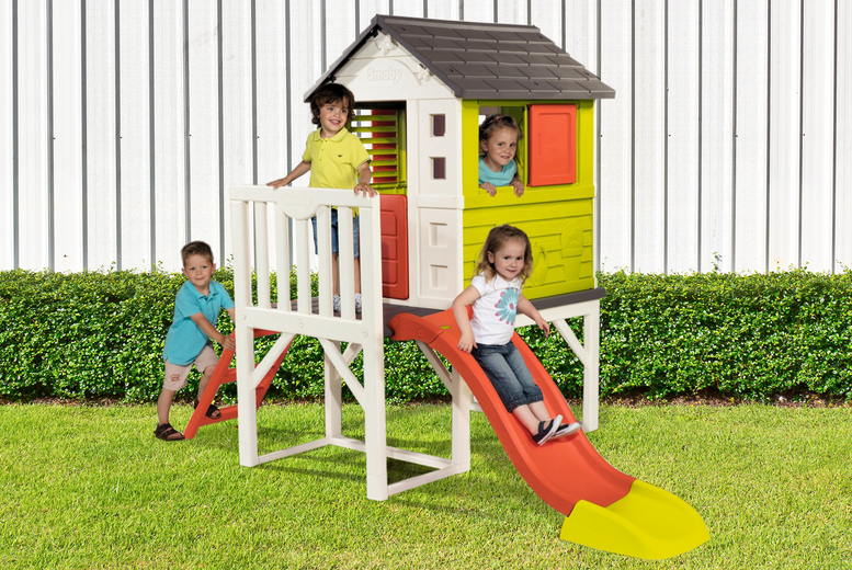 Smoby ‘My House on Stilts’ Playhouse with Slide! Deal Price £334.00