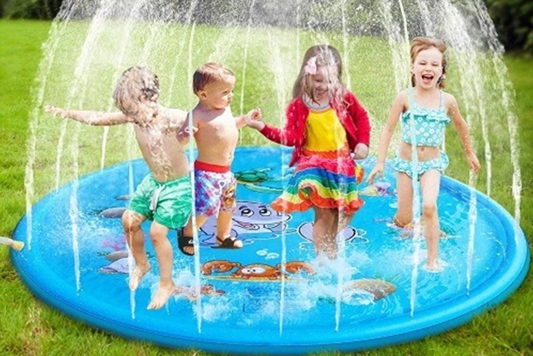 Kid’s Outdoor Water Sprinkler Pad! Deal Price £9.99