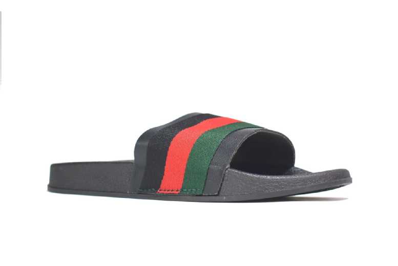 Black Women’s Slip-On Fashion Slippers – Lightweight Cushioned Flat Sandals for Indoor & Outdoor | Wowcher