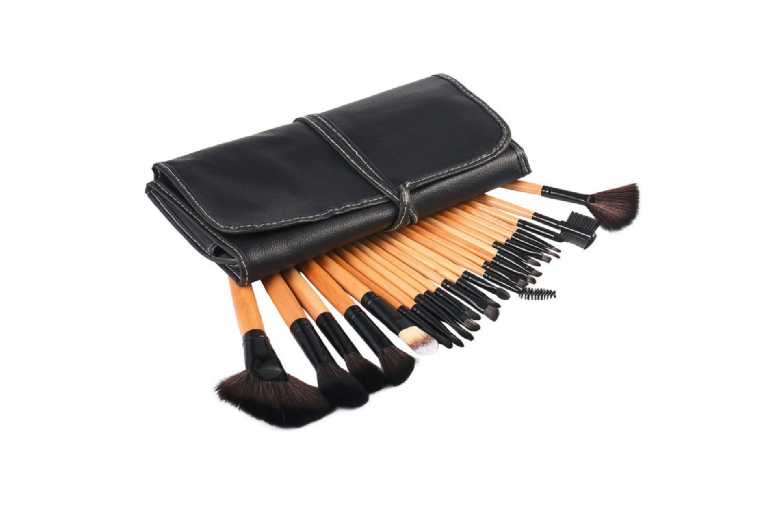 24-Piece Makeup Brush Mastery Set | Wowcher
