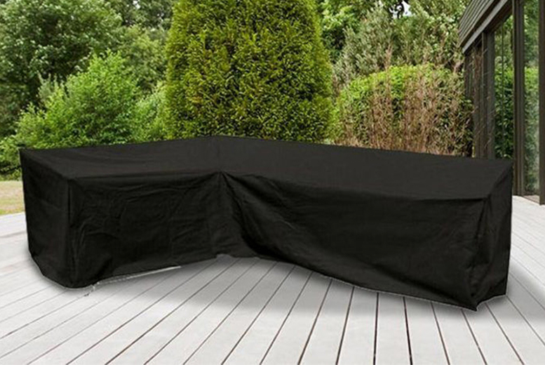 Durable Waterproof L-Shaped Garden Furniture Cover | Wowcher