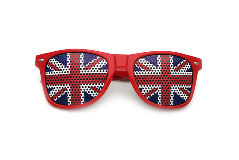 Unisex Black King’s Coronation Party Sunglasses | Wowcher