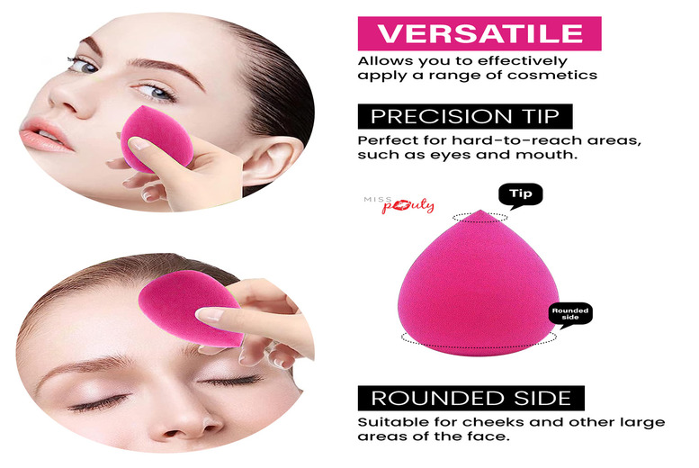 BlendaBall Flawless Finish Makeup Blender Sponge – Latex-Free, Air-Dry, Seamless Blending | Wowcher