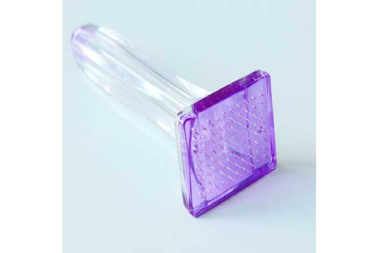 Glamza Derma Stamp – Purple Radiance, 1.0mm | Wowcher