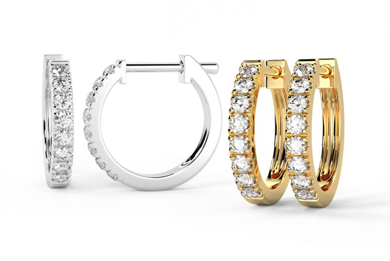 £289 instead of £299 for a pair of 0.30ct round diamond hoop earrings from Buy Fine Diamonds – save £10 £289 instead of £299 for a pair of 0.30ct round diamond hoop earrings from Buy Fine Diamonds – save £10