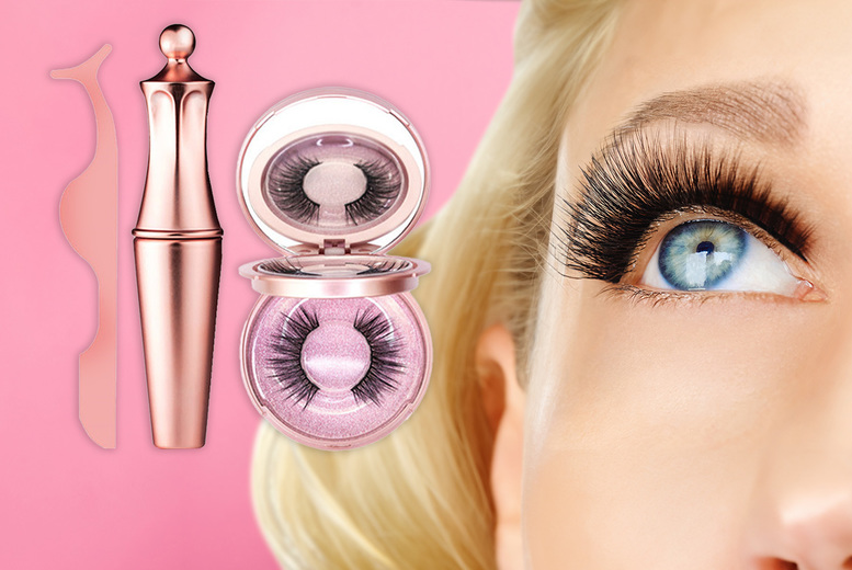 Magnetic Eyeliner, Eyelash, Tweezer Sets from LivingSocial