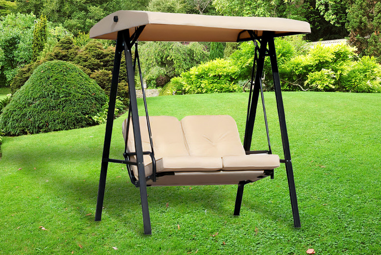£136.90 instead of £263.99 for a Outsunny Swing Chair Hammock Cushioned from mHstar – save up to 48% £136.90 instead of £263.99 for a Outsunny Swing Chair Hammock Cushioned from mHstar – save up to 48%