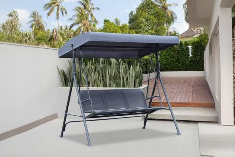 £122.60 instead of £140.99 for a Outsunny 3-Seater Garden Swing Chair – save up to 13% £122.60 instead of £140.99 for a Outsunny 3-Seater Garden Swing Chair – save up to 13%