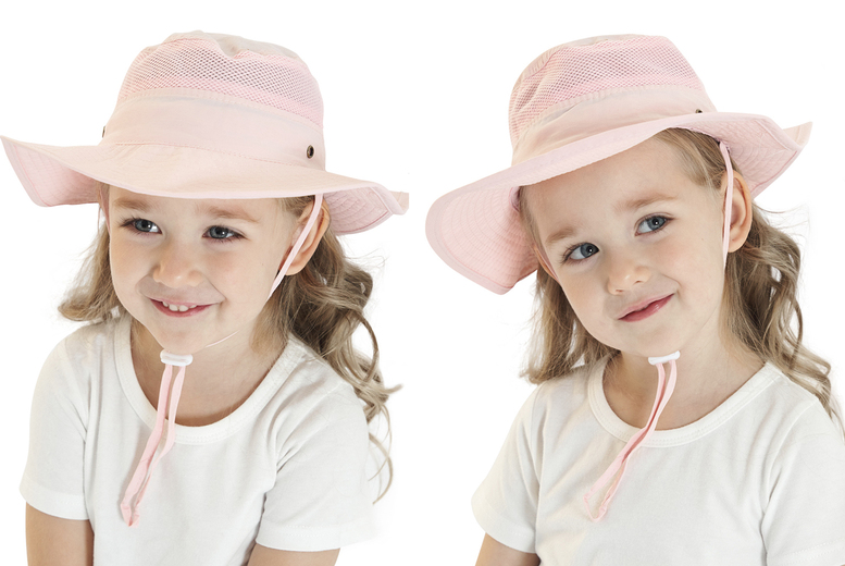 Kids Wide Brim Sun Hat from LivingSocial