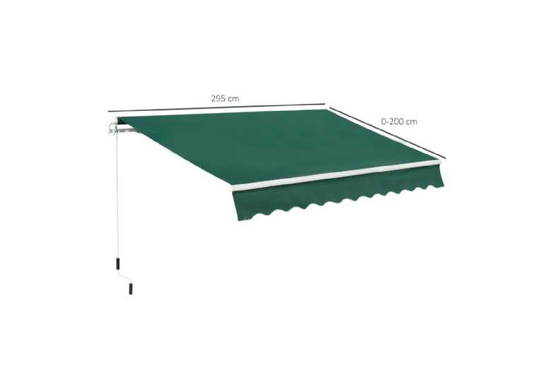 Outsunny Retractable Awning Shelter 3x2m – Perfect for Outdoor Leisure | Wowcher Outsunny Retractable Awning Shelter 3x2m – Perfect for Outdoor Leisure | Wowcher