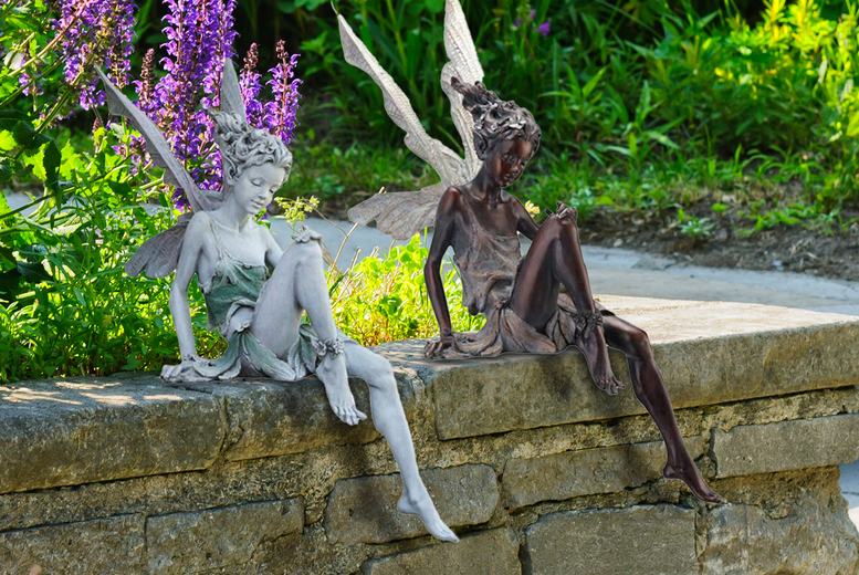 Angel Fairy Garden Statue at LivingSocial