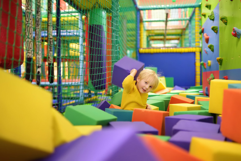 Joe’s Jungle Soft Play, Child & Adult Entry with Meal & Drink Deal Price £6.50