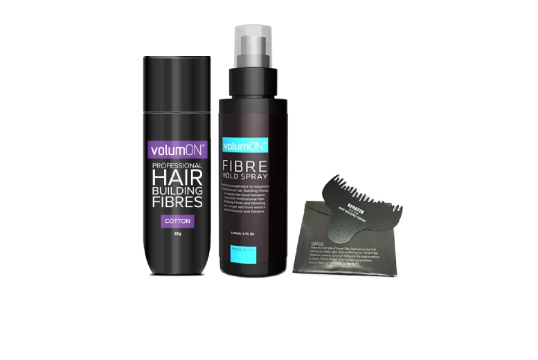 Cotton Hair Fibre Volumising Kit – Instant Thickening for All Hair Types | Wowcher