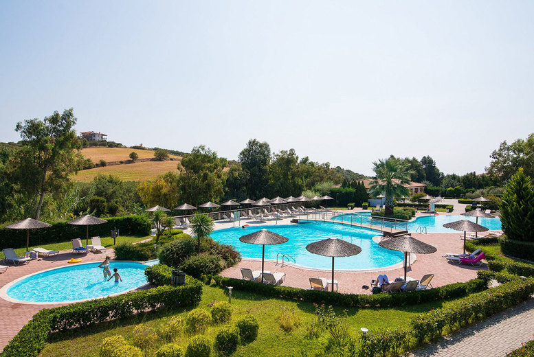 A 5* Halkidiki, Greece half-board holiday and return flights from five airports. From £189pp for three nights, from £239pp for five nights, or from £289pp for seven nights – save up to 25% A 5* Halkidiki, Greece half-board holiday and return flights from five airports. From £189pp for three nights, from £239pp for five nights, or from £289pp for seven nights – save up to 25%