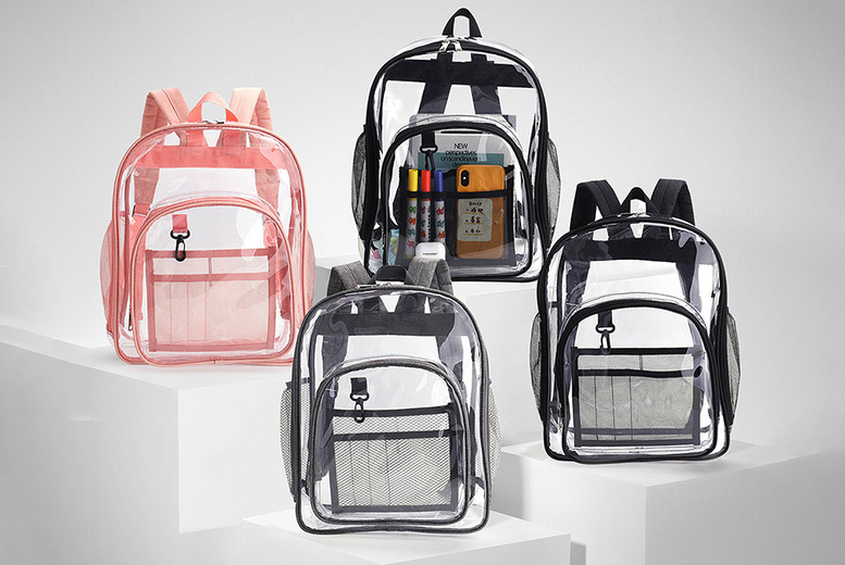 Waterproof Transparent Daypack – Size & Colour Options