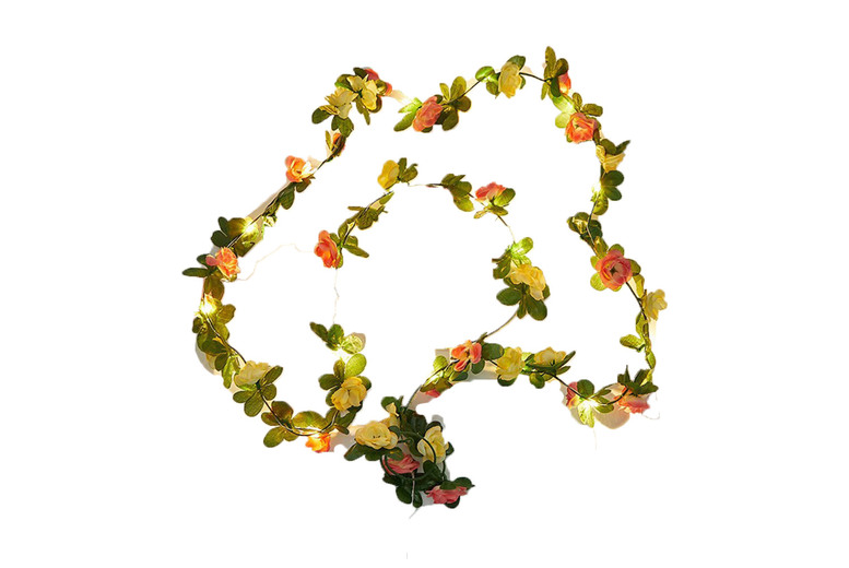 Solar LED Rose Garden String Lights – 3 Sizes | Wowcher