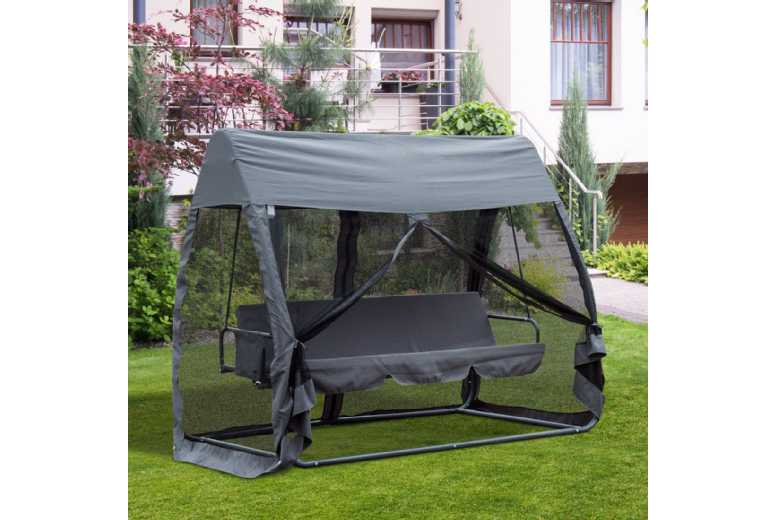£204.3 instead of £409.99 for a Outsunny Swing Chair Lounger Bed – save up to 50% £204.3 instead of £409.99 for a Outsunny Swing Chair Lounger Bed – save up to 50%