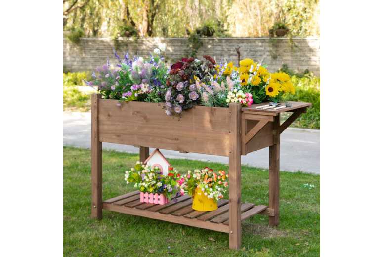 Outsunny Raised Garden Plant Stand Deal Price £69.80