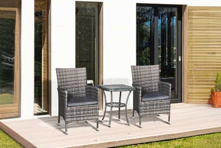 £157.8 instead of £249.99 for a Outsunny Garden Rattan Furniture Set – save up to 37% £157.8 instead of £249.99 for a Outsunny Garden Rattan Furniture Set – save up to 37%
