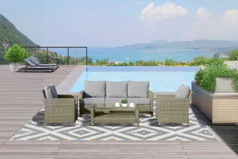 £969.9 instead of £1999.99 for a Outsunny 5-Seater Patio Wicker Sofa Set – save up to 52% £969.9 instead of £1999.99 for a Outsunny 5-Seater Patio Wicker Sofa Set – save up to 52%