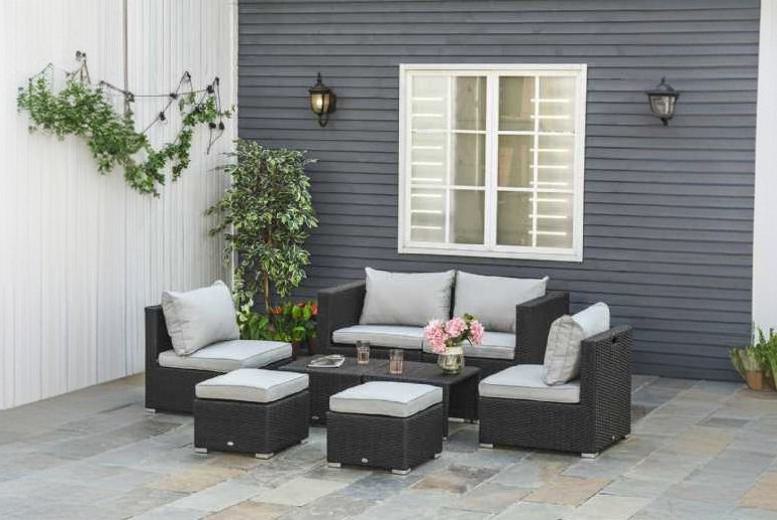 £608.8 instead of £1359.99 for a Outsunny 8 Piece PE Rattan Dining Set – save up to 55% £608.8 instead of £1359.99 for a Outsunny 8 Piece PE Rattan Dining Set – save up to 55%