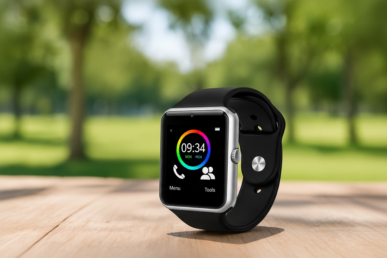 Smart Touch Screen Bluetooth Watch - 7 Colours! - Wearable Tech, Fitness Tracker | Wowcher