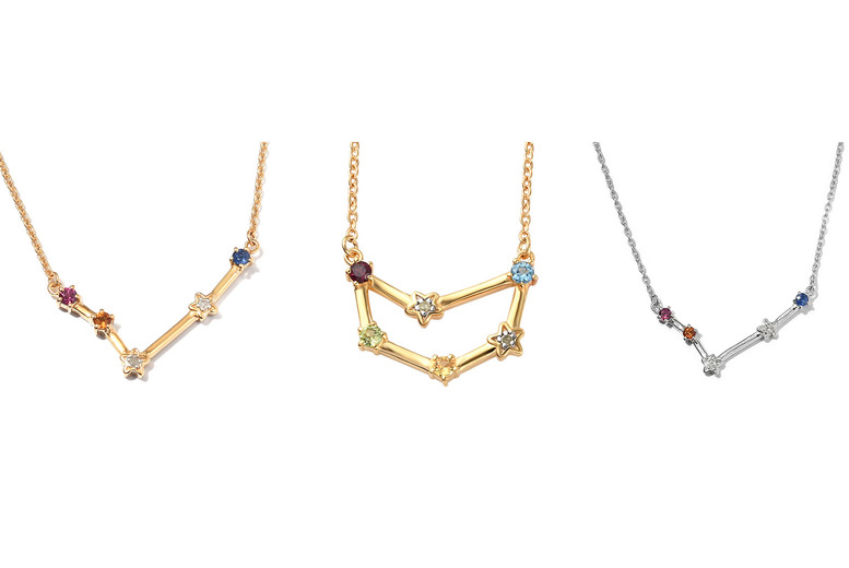 £199 instead of £239.99 for a yellow gold or white gold constellation pendant necklace from Dubai Gems – save 17% £199 instead of £239.99 for a yellow gold or white gold constellation pendant necklace from Dubai Gems – save 17%
