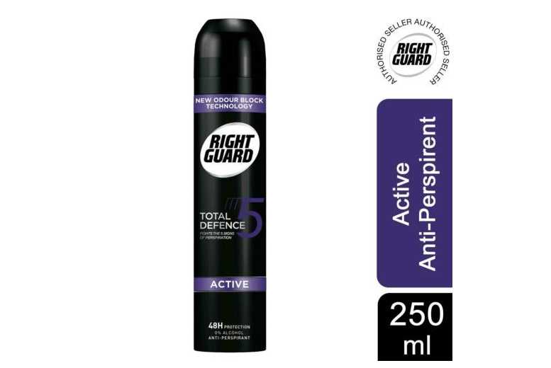 Right Guard 48H Total Defence Deo Active Deal Price £5.99