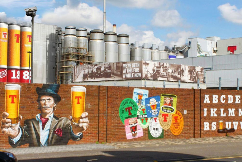 Tennent’s Brewery Tour & Pint Deal Price £8.00