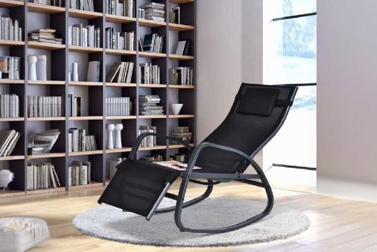 Outsunny Zero Gravity Rocking Chair Deal Price £69.80