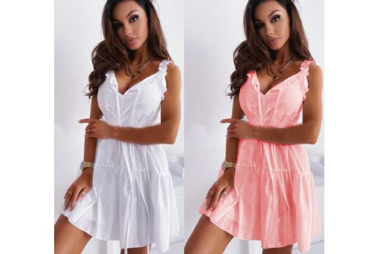 Strapless Stylish Women’s Summer Dress Deal Price £28.99
