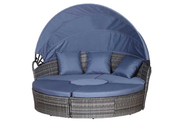 £404 instead of £1199.99 for a Outsunny 6-Seat Rattan Sun Bed Set Grey – save up to 66% £404 instead of £1199.99 for a Outsunny 6-Seat Rattan Sun Bed Set Grey – save up to 66%