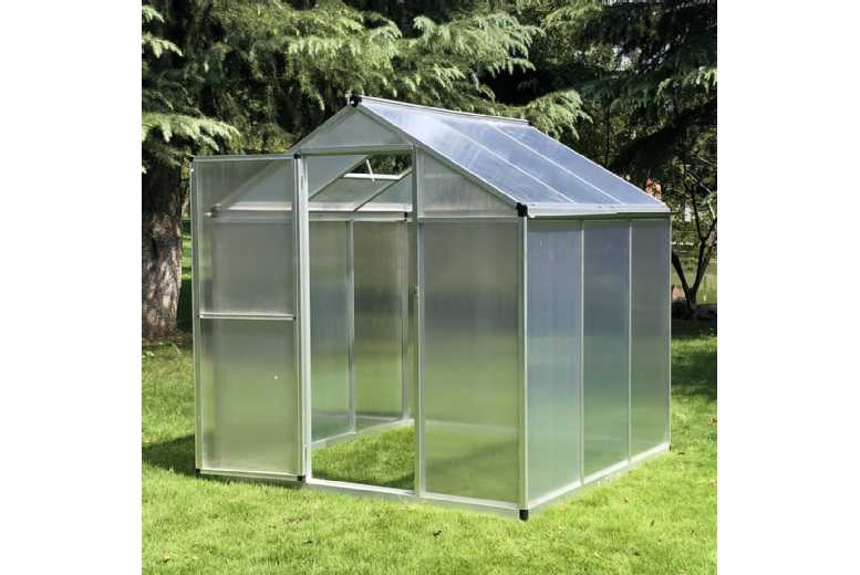 £276.6 instead of £415.99 for a Outsunny Clear Polycarbonate Greenhouse – save up to 34% £276.6 instead of £415.99 for a Outsunny Clear Polycarbonate Greenhouse – save up to 34%