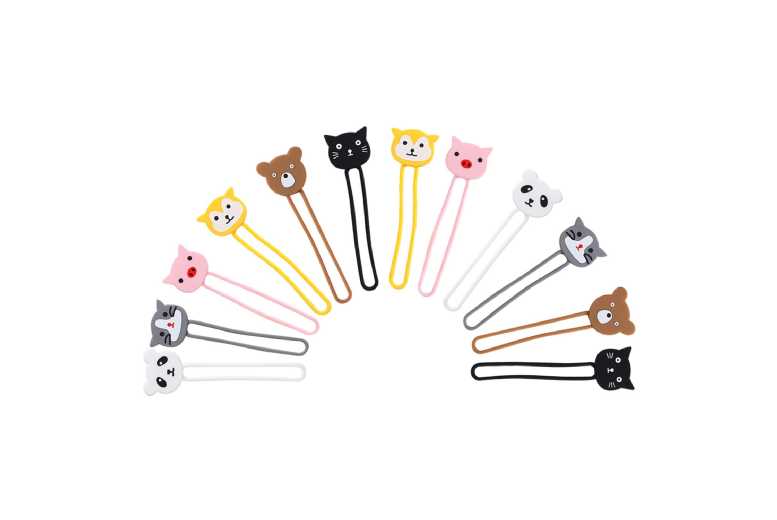 Silicone Animal Cable Organizer for iPhone, Samsung & Android – Cartoon Cord Tidy | Wowcher