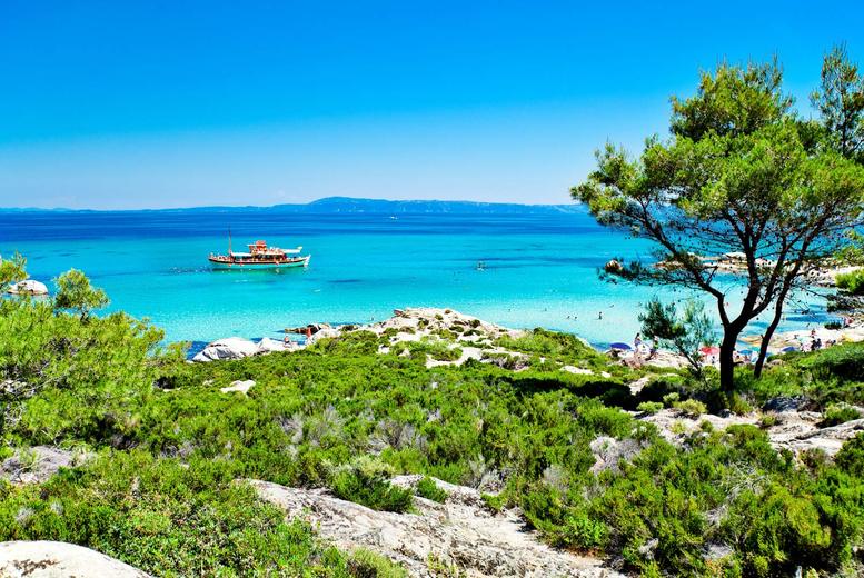 4* Halkidiki, Greece Holiday: Half-Board Hotel & Return Flights Deal Price £169.00