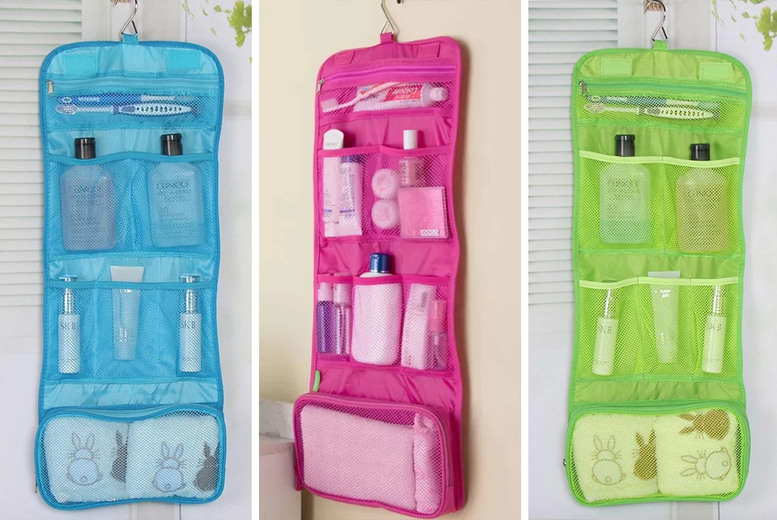 Portable Folding Hanging Beauty Organiser - 3 Colours