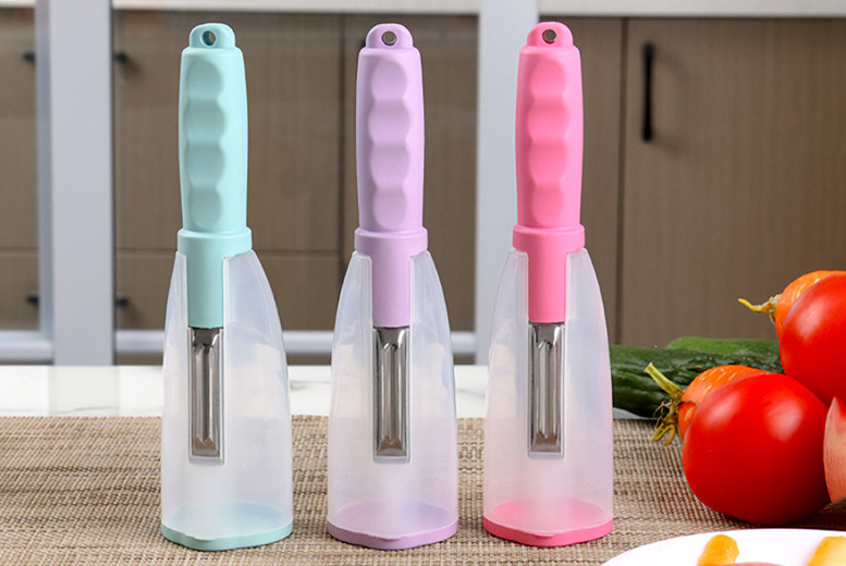 Peeling Knife With Storage at LivingSocial