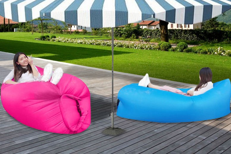 Outdoor Inflatable Lazy Sofa – 5 Colours Deal Price £9.99