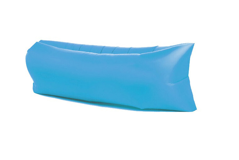 Outdoor inflatable lazy sofa, Blue | Wowcher