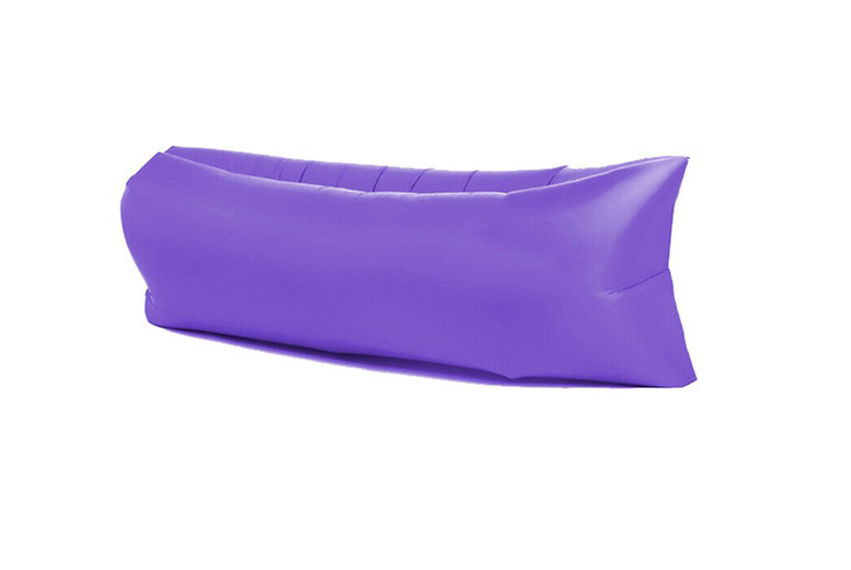 Outdoor inflatable lazy sofa, Purple | Wowcher
