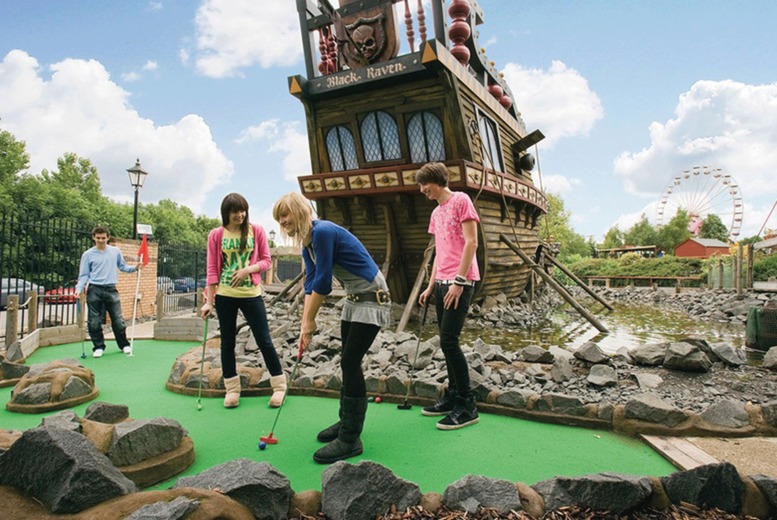 M&D’s Adventure Golf Round For 2 Deal Price £7.00
